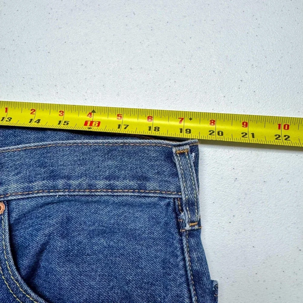 Levis 517 Jeans Mens 38 Blue Bootcut‎ Denim Medium Wash Classic 5-Pocket 38x35